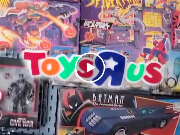 This vintage toy room has us screaming "I'm a Toys R Us Kid!" (Video)