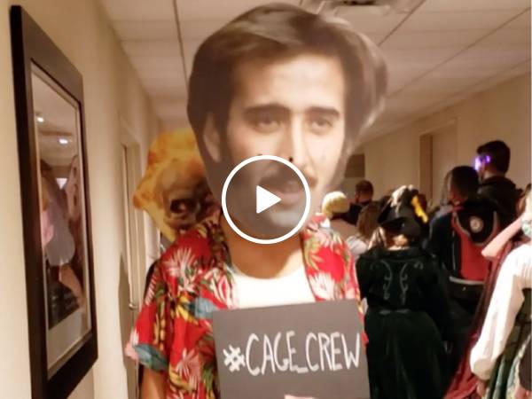 We never knew we wanted a Nic Cage parade... until now (Video)