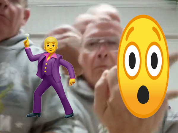 Grandpa's PSA to all the dancing influencers (Video)