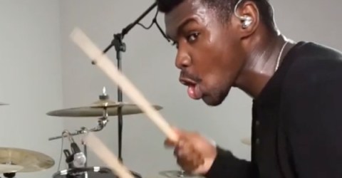 A take on obnoxious drummer stereotypes
